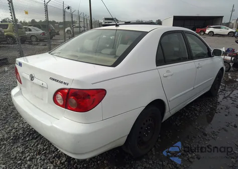 2005 Toyota Corolla Le z USA, uszkodzony, nr VIN JTDBR32EX52056063